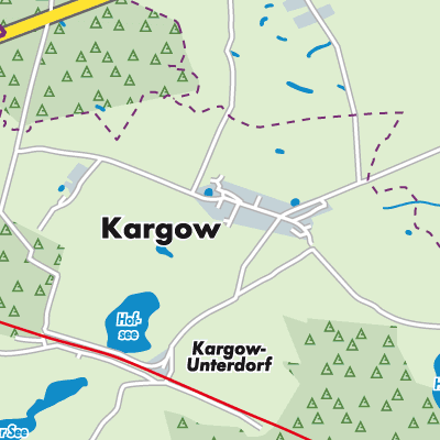 Übersichtsplan Kargow