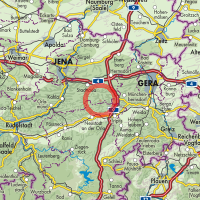 Landkarte Karlsdorf