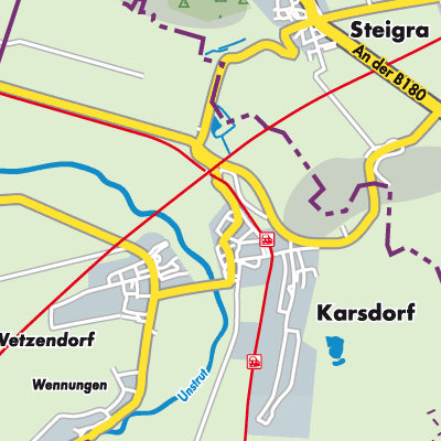 Übersichtsplan Karsdorf