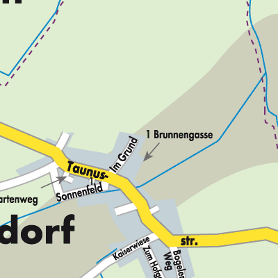 Stadtplan Kasdorf