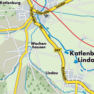 Übersichtsplan Katlenburg-Lindau