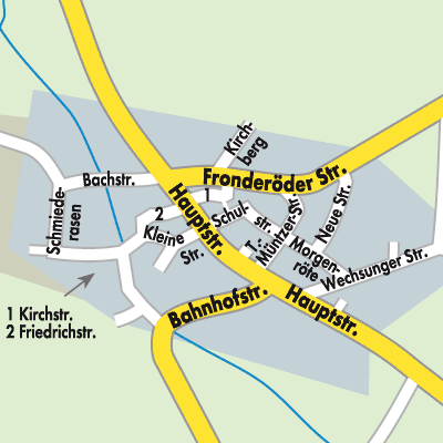 Stadtplan Kehmstedt