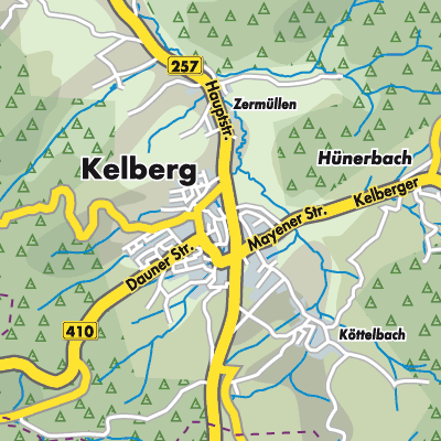 Übersichtsplan Kelberg