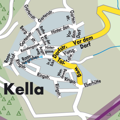 Stadtplan Kella