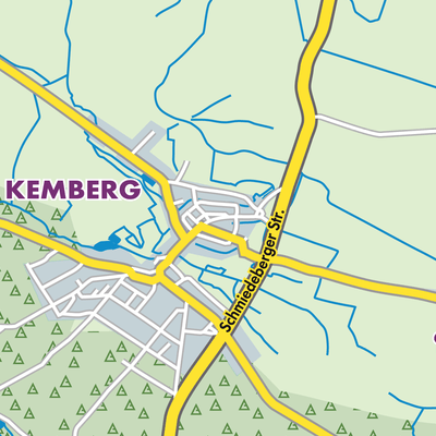 Übersichtsplan Kemberg