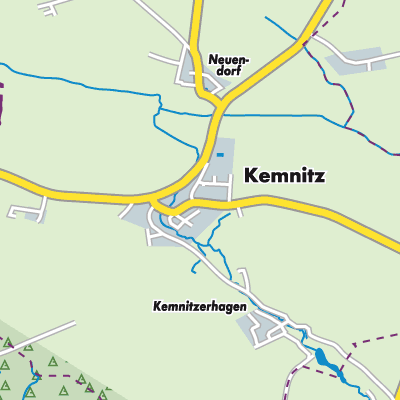 Übersichtsplan Kemnitz