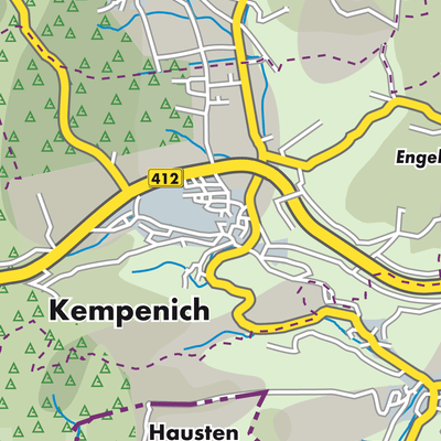 Übersichtsplan Kempenich