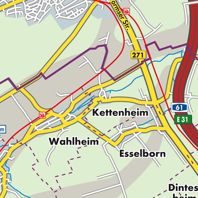 Übersichtsplan Kettenheim