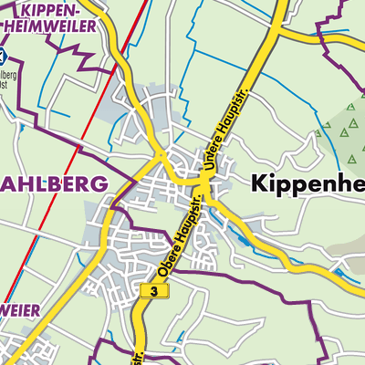 Übersichtsplan Kippenheim