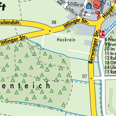 Stadtplan Kirchardt