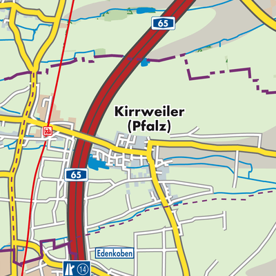 Übersichtsplan Kirrweiler