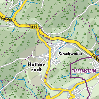 Übersichtsplan Kirschweiler