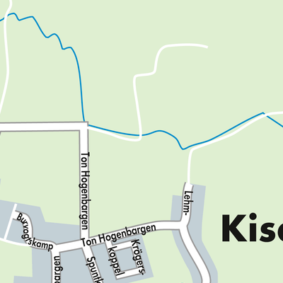 Stadtplan Kisdorf