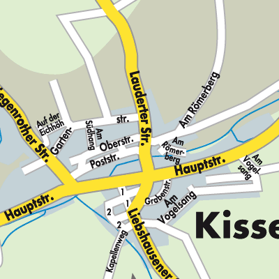 Stadtplan Kisselbach