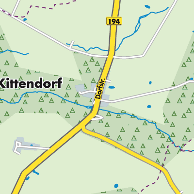 Übersichtsplan Kittendorf