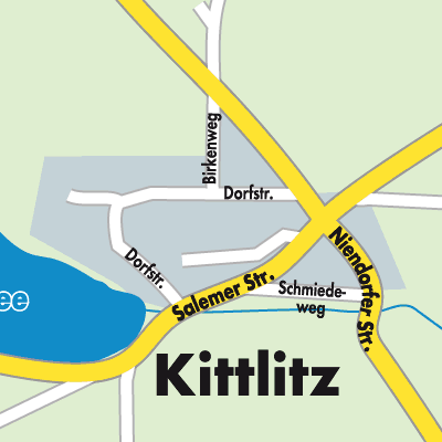 Stadtplan Kittlitz