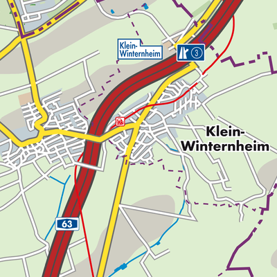 Übersichtsplan Klein-Winternheim