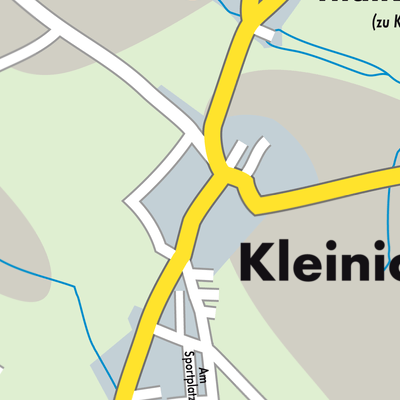 Stadtplan Kleinich