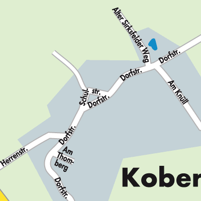 Stadtplan Koberg