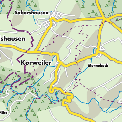 Übersichtsplan Korweiler