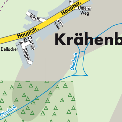 Stadtplan Krähenberg