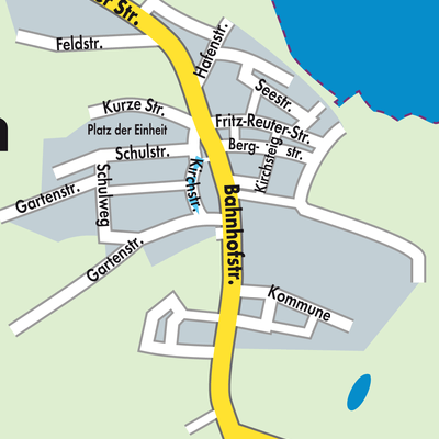 Stadtplan Kröslin