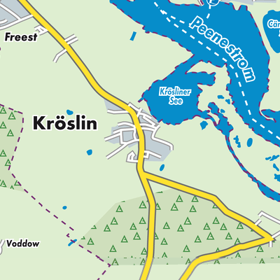 Übersichtsplan Kröslin