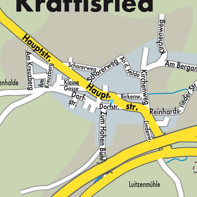 Stadtplan Kraftisried