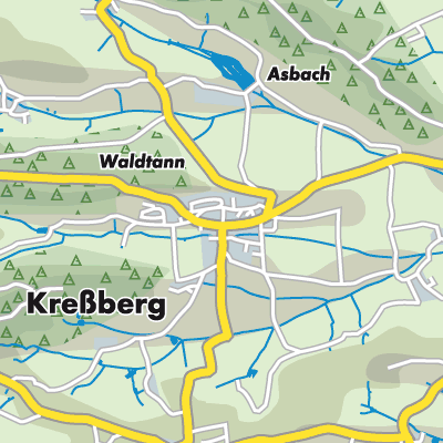 Übersichtsplan Kreßberg