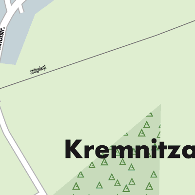 Stadtplan Kremitzaue