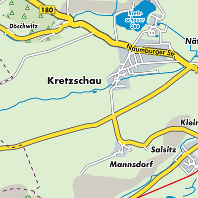 Übersichtsplan Kretzschau