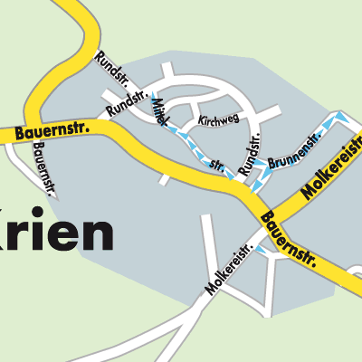 Stadtplan Krien