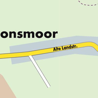 Stadtplan Kronsmoor