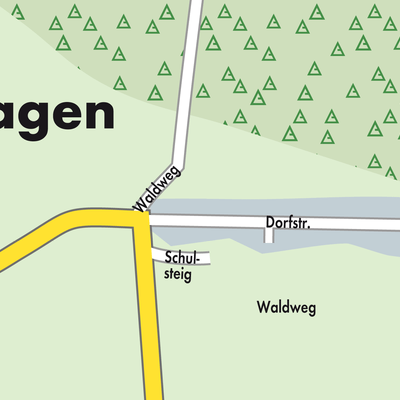 Stadtplan Krusenhagen