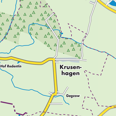 Übersichtsplan Krusenhagen