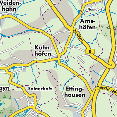 Übersichtsplan Kuhnhöfen