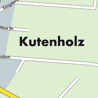 Stadtplan Kutenholz