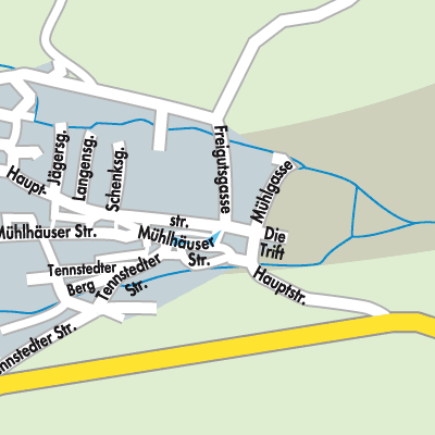 Stadtplan Kutzleben