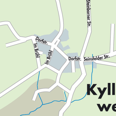 Stadtplan Kyllburgweiler