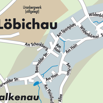 Stadtplan Löbichau
