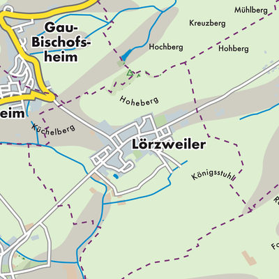 Übersichtsplan Lörzweiler