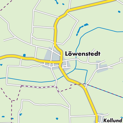 Übersichtsplan Löwenstedt