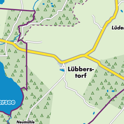 Übersichtsplan Lübberstorf