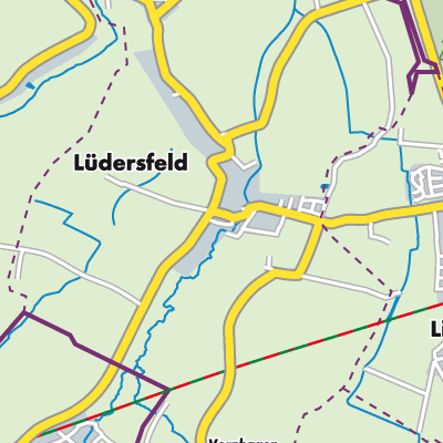 Übersichtsplan Lüdersfeld