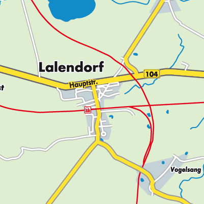 Übersichtsplan Lalendorf