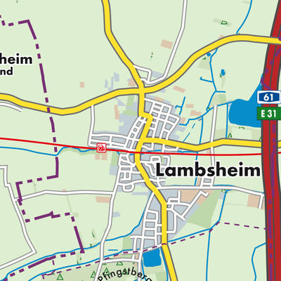 Übersichtsplan Lambsheim