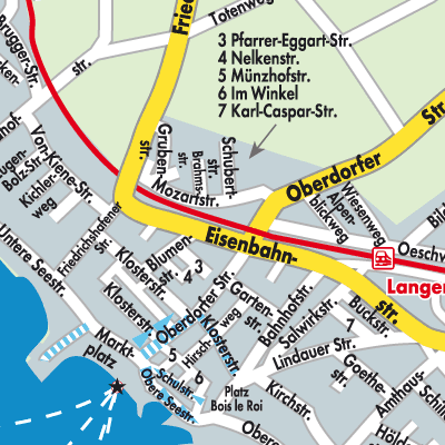 Stadtplan Langenargen