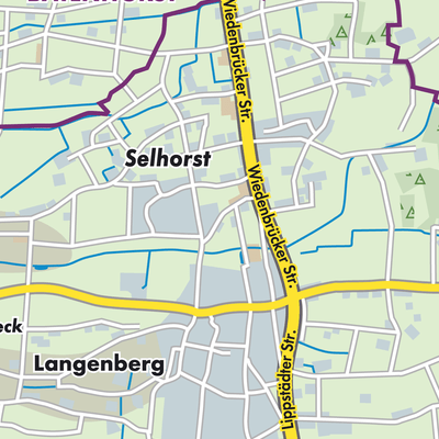 Übersichtsplan Langenberg