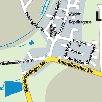 Stadtplan Langfurth