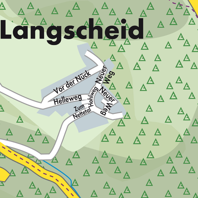 Stadtplan Langscheid